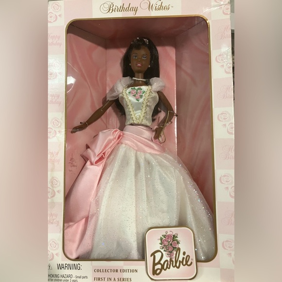 NEW, Birthday Wishes 1998 Collectors Edition Barbie. African American - Picture 1 of 5